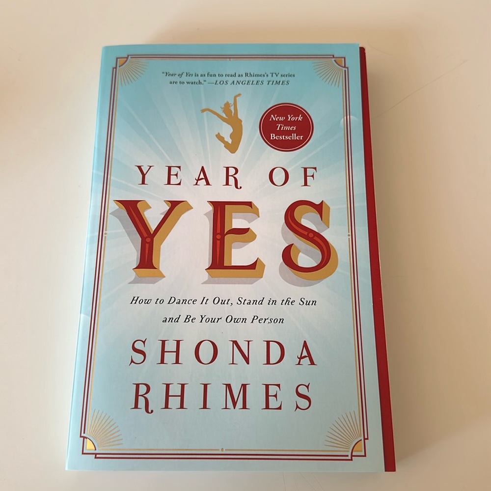 Brand New Book: Year of Yes by Shonda Rhimes